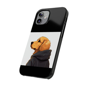 SWAGGY DOG WITH HOODIE iPhone Cases