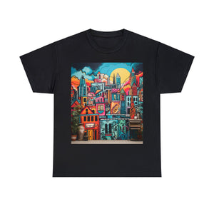 BOHEMAN CITY ART WORK T-SHIRT