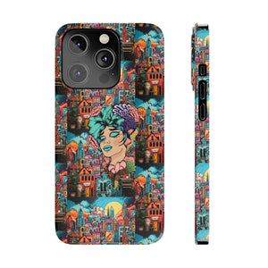 Boheman City Art Work iPhone Cases