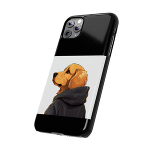 SWAGGY DOG WITH HOODIE iPhone Cases