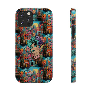 Boheman City Art Work iPhone Cases