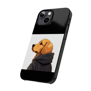 SWAGGY DOG WITH HOODIE iPhone Cases