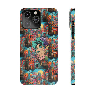 Boheman City Art Work iPhone Cases