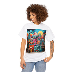 BOHEMAN CITY ART WORK T-SHIRT