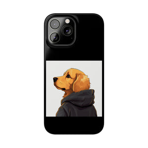 SWAGGY DOG WITH HOODIE iPhone Cases