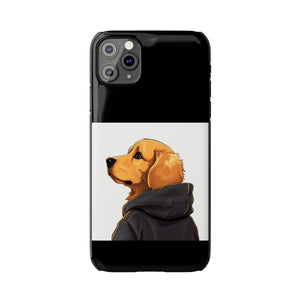 SWAGGY DOG WITH HOODIE iPhone Cases