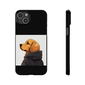 SWAGGY DOG WITH HOODIE iPhone Cases