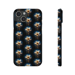 Pixelated Data Flower - iPhone Cases