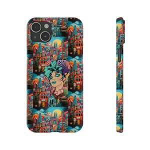 Boheman City Art Work iPhone Cases