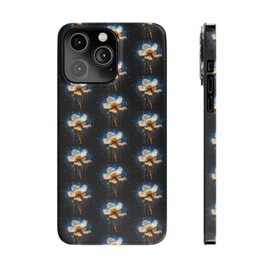 Pixelated Data Flower - iPhone Cases