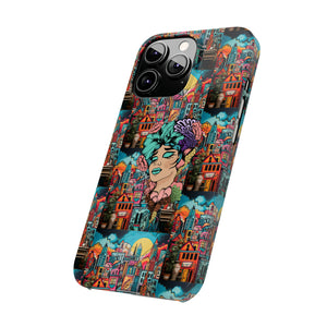 Boheman City Art Work iPhone Cases