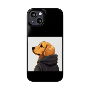 SWAGGY DOG WITH HOODIE iPhone Cases