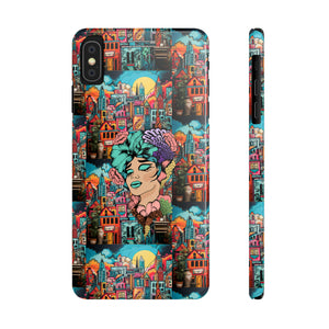 Boheman City Art Work iPhone Cases