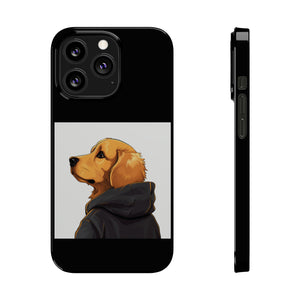 SWAGGY DOG WITH HOODIE iPhone Cases