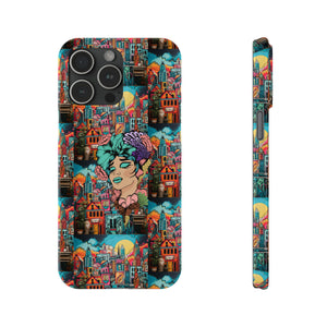 Boheman City Art Work iPhone Cases