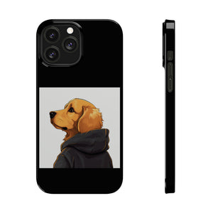 SWAGGY DOG WITH HOODIE iPhone Cases