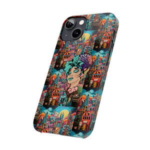 Boheman City Art Work iPhone Cases