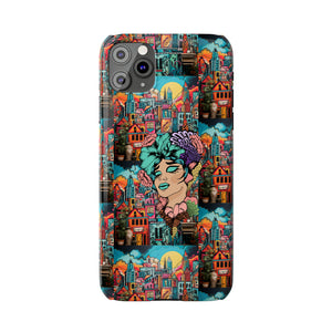 Boheman City Art Work iPhone Cases