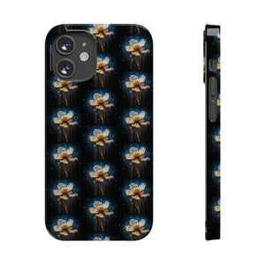 Pixelated Data Flower - iPhone Cases