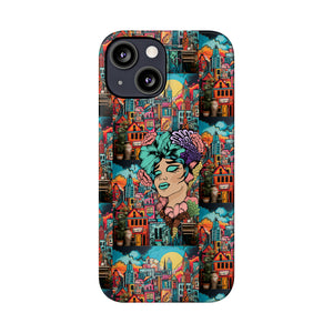 Boheman City Art Work iPhone Cases