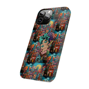 Boheman City Art Work iPhone Cases