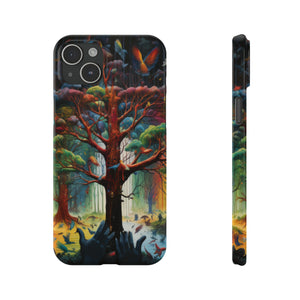 Paradise Birds iPhone Cases