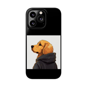 SWAGGY DOG WITH HOODIE iPhone Cases