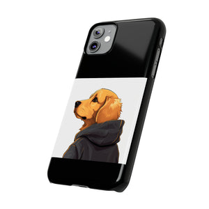 SWAGGY DOG WITH HOODIE iPhone Cases