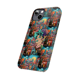 Boheman City Art Work iPhone Cases