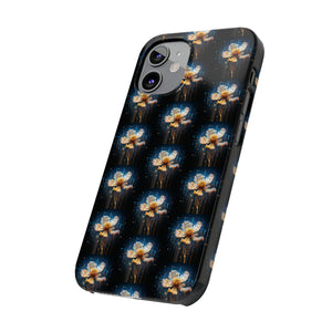 Pixelated Data Flower - iPhone Cases