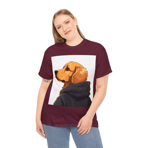 DOG W HOODIE T-SHIRT