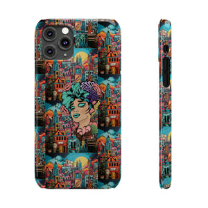 Boheman City Art Work iPhone Cases