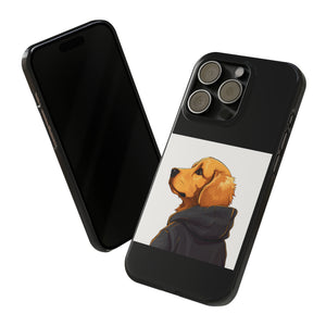 SWAGGY DOG WITH HOODIE iPhone Cases