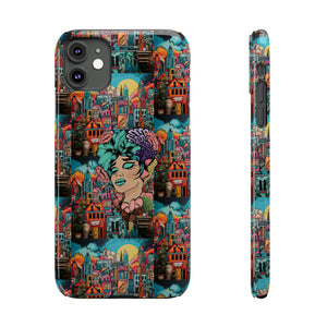 Boheman City Art Work iPhone Cases