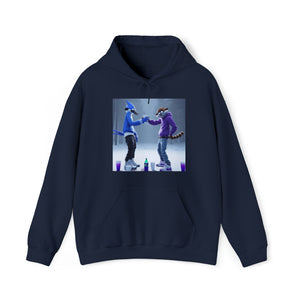 PENGUIN AND FOX PARTY Hoodie