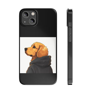 SWAGGY DOG WITH HOODIE iPhone Cases