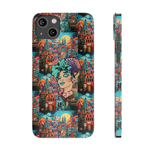 Boheman City Art Work iPhone Cases