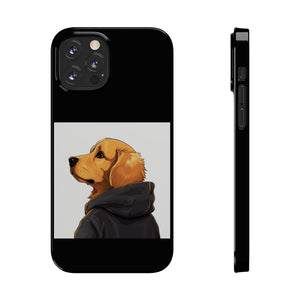 SWAGGY DOG WITH HOODIE iPhone Cases