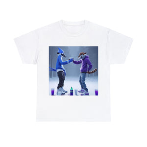 Penguin AND FOX PARTY T-SHIRT