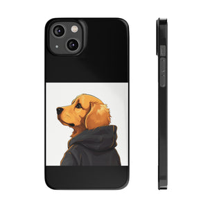 SWAGGY DOG WITH HOODIE iPhone Cases