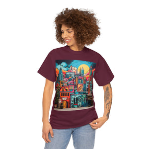 BOHEMAN CITY ART WORK T-SHIRT