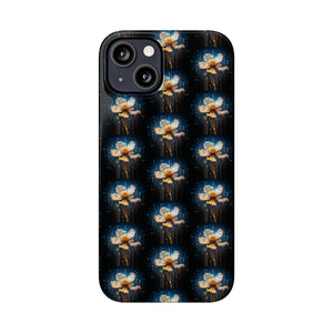 Pixelated Data Flower - iPhone Cases