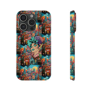 Boheman City Art Work iPhone Cases