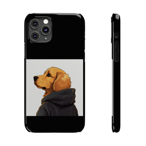 SWAGGY DOG WITH HOODIE iPhone Cases