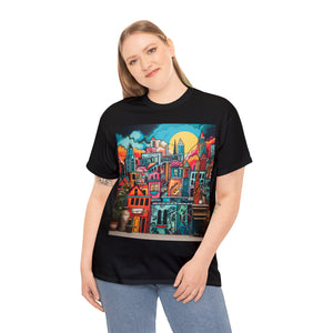 BOHEMAN CITY ART WORK T-SHIRT