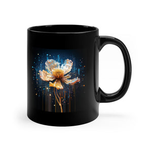 Digital Flower Coffee Mug