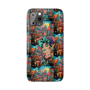 Boheman City Art Work iPhone Cases