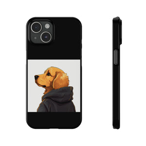 SWAGGY DOG WITH HOODIE iPhone Cases