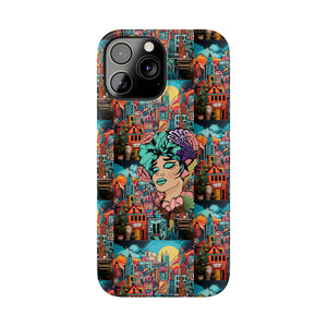 Boheman City Art Work iPhone Cases