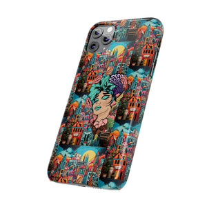 Boheman City Art Work iPhone Cases